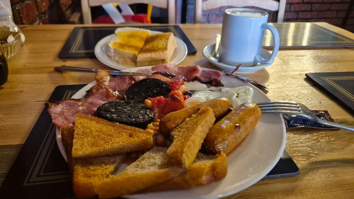 Inside The Dolphin Café, Fleetwood