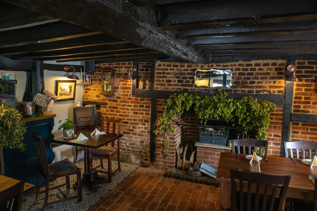Inside Thatched Cottage, Farnborough