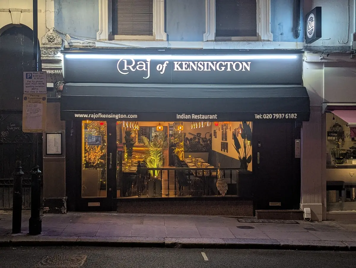 Raj of Kensington — Indian Restaurants in London