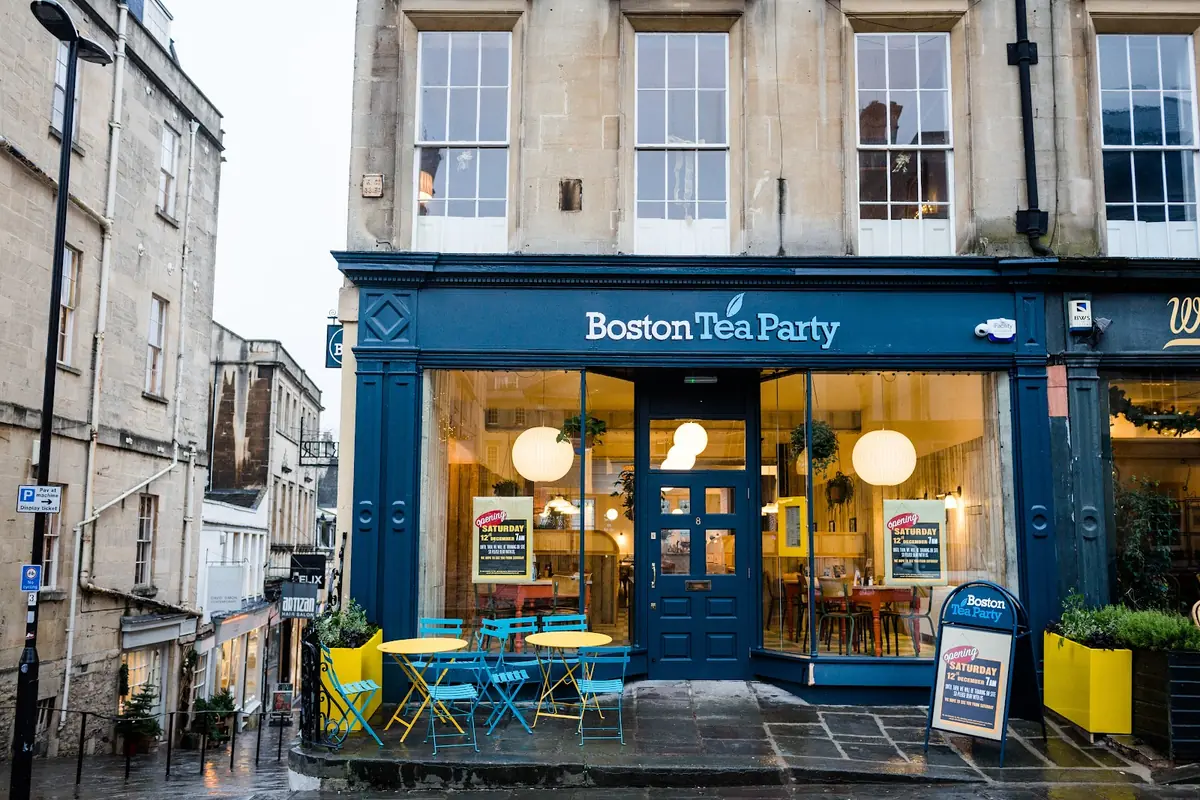 Boston Tea Party Alfred Street — Cafes in Bath