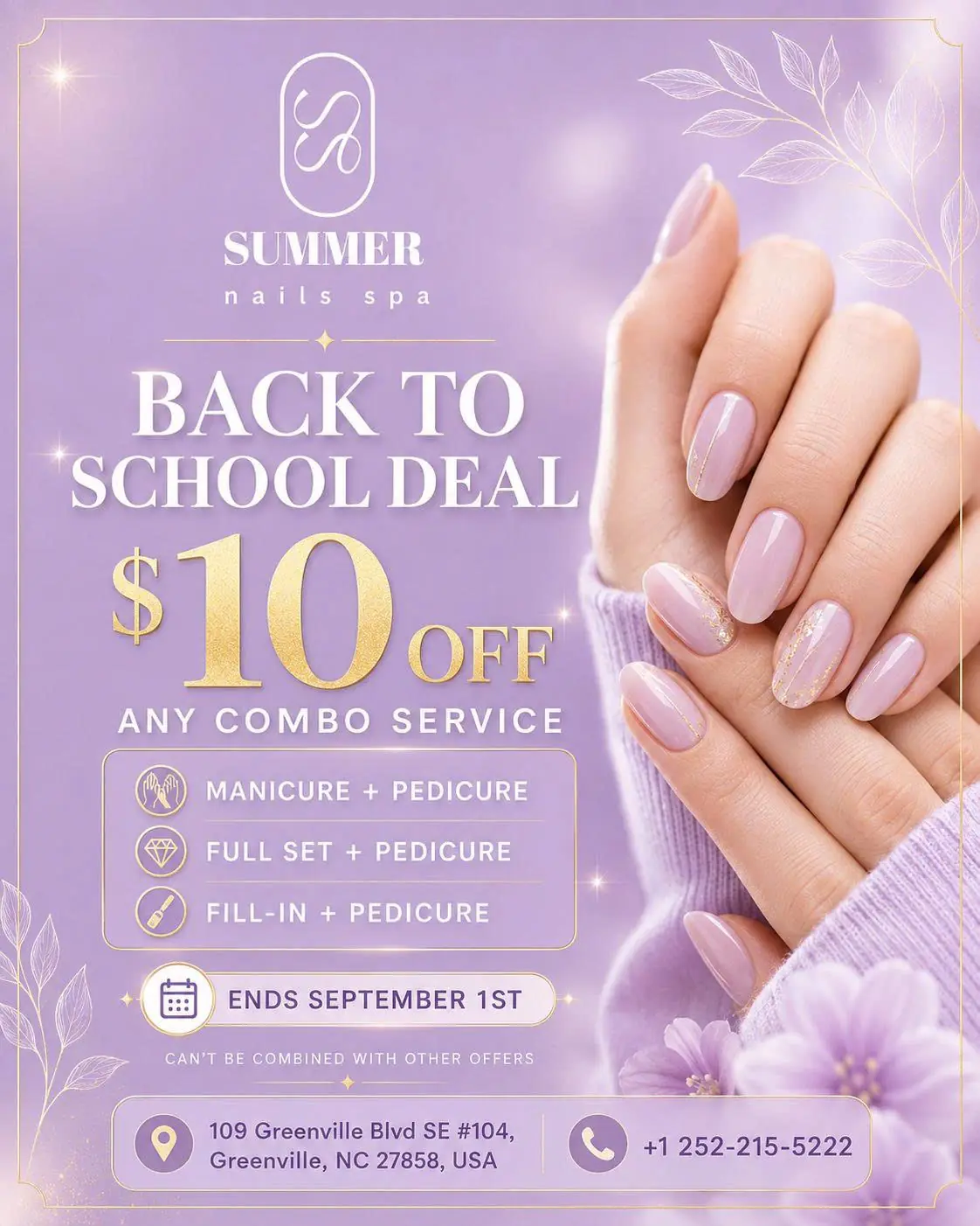 SUMMER Nails & Spa — Nail Salons in Greenville