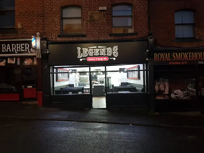 Legends Desserts And Burger Bar — Burger restaurants in Leeds