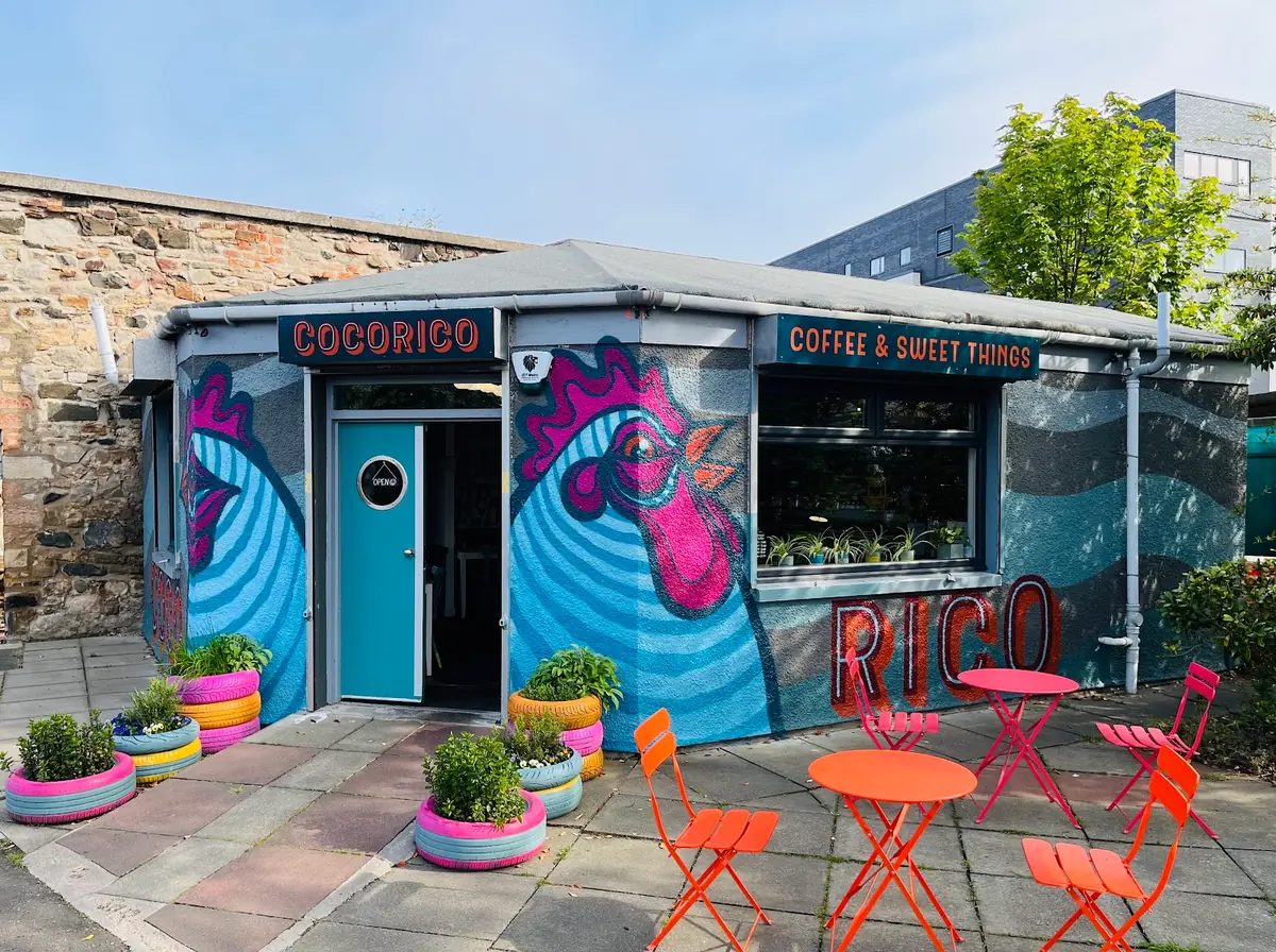 Inside Cocorico, Edinburgh