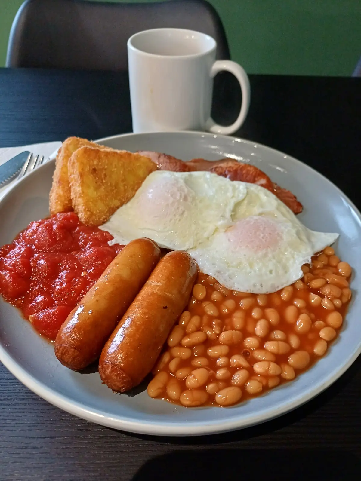 Inside Claire’s Café, Scunthorpe