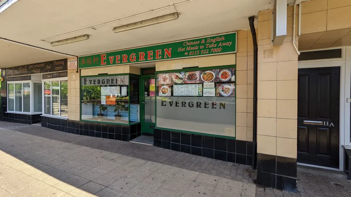 Evergreen Chinese Takeaway — Chinese Restaurants in Nottingham