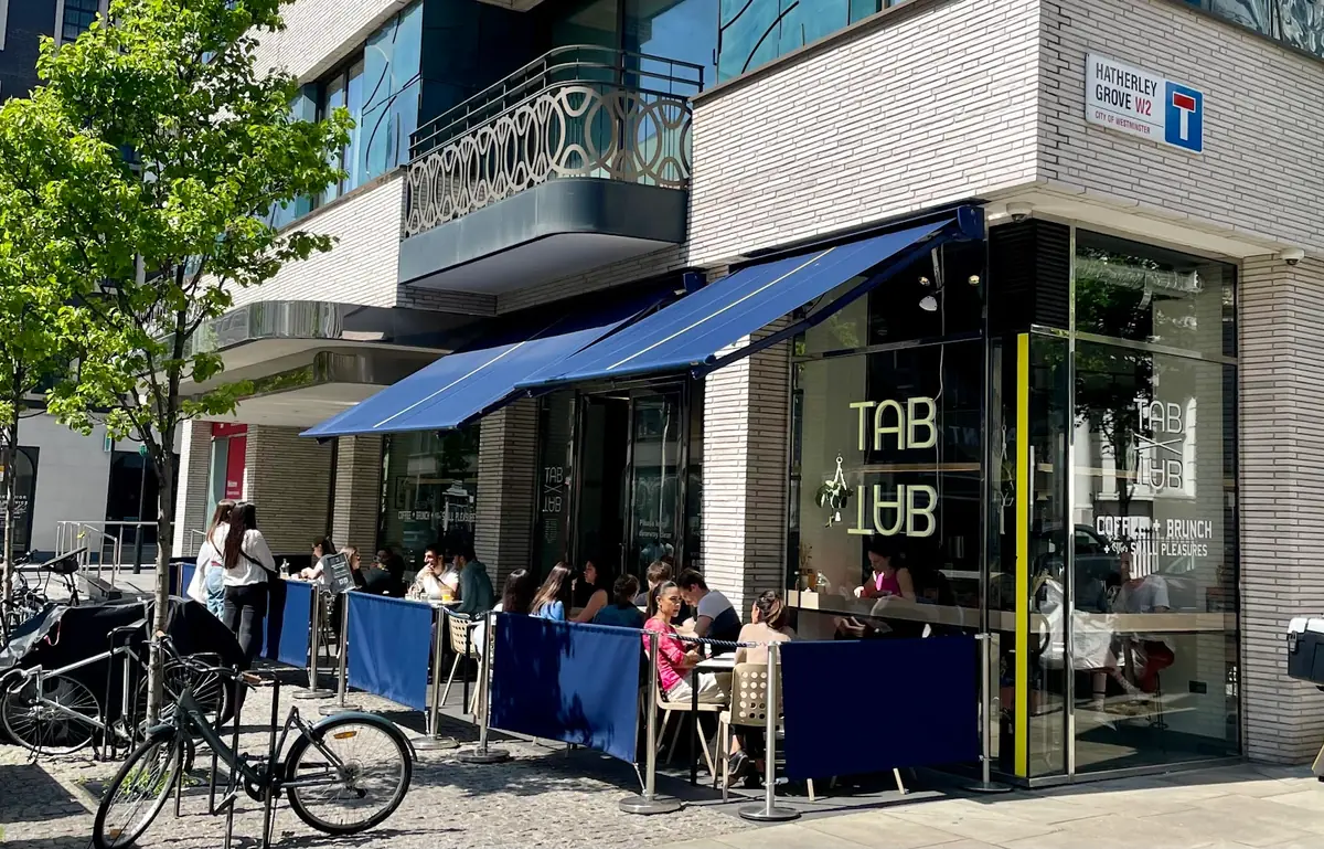 Inside TAB X TAB, London
