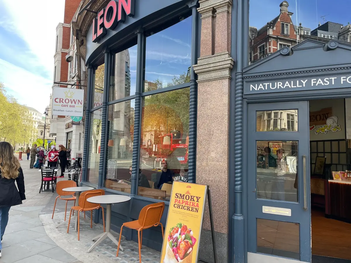LEON Strand (Waterloo Bridge) — Fast food in London