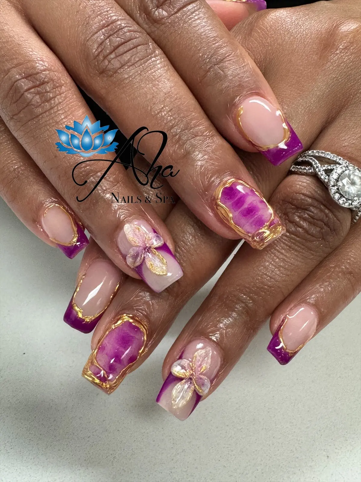 Aha Nails and Spa