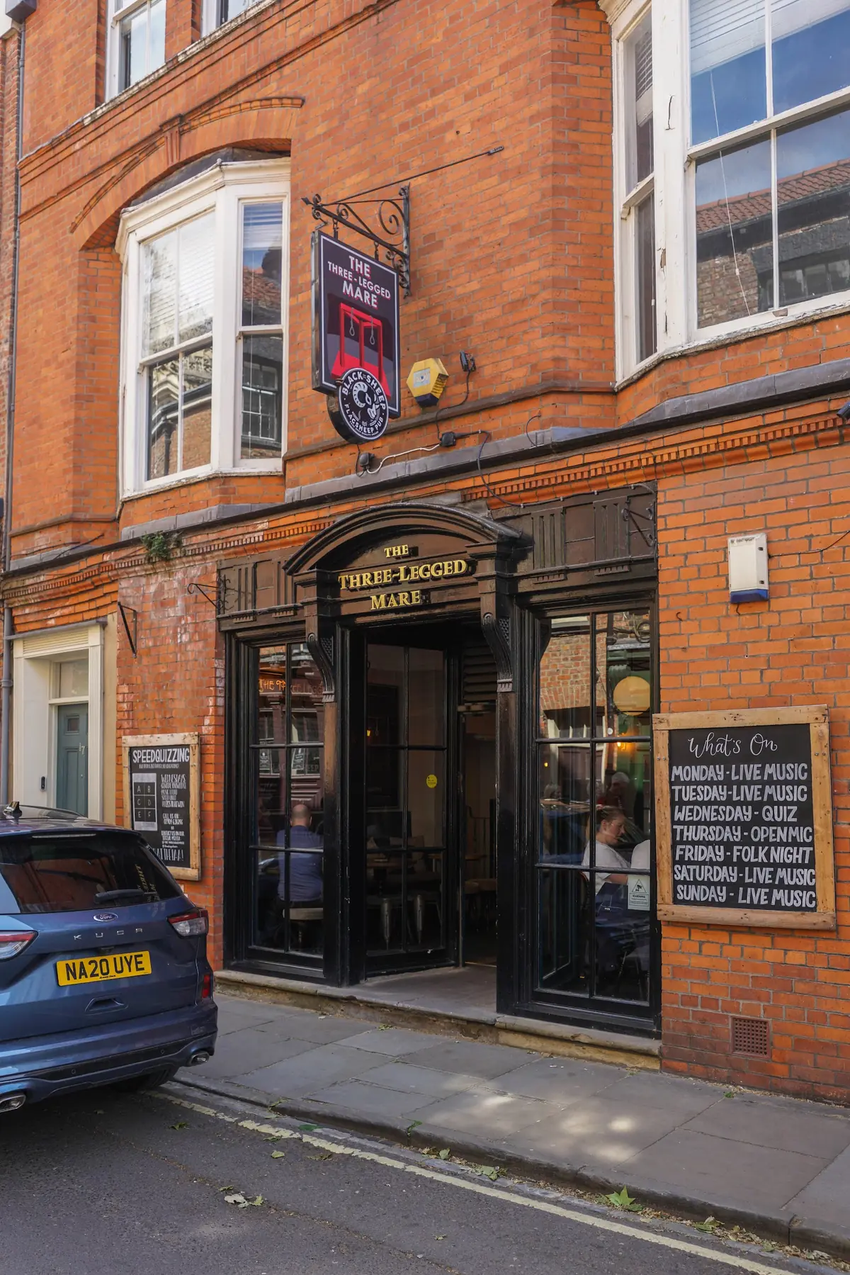 Three Legged Mare — Bars in York