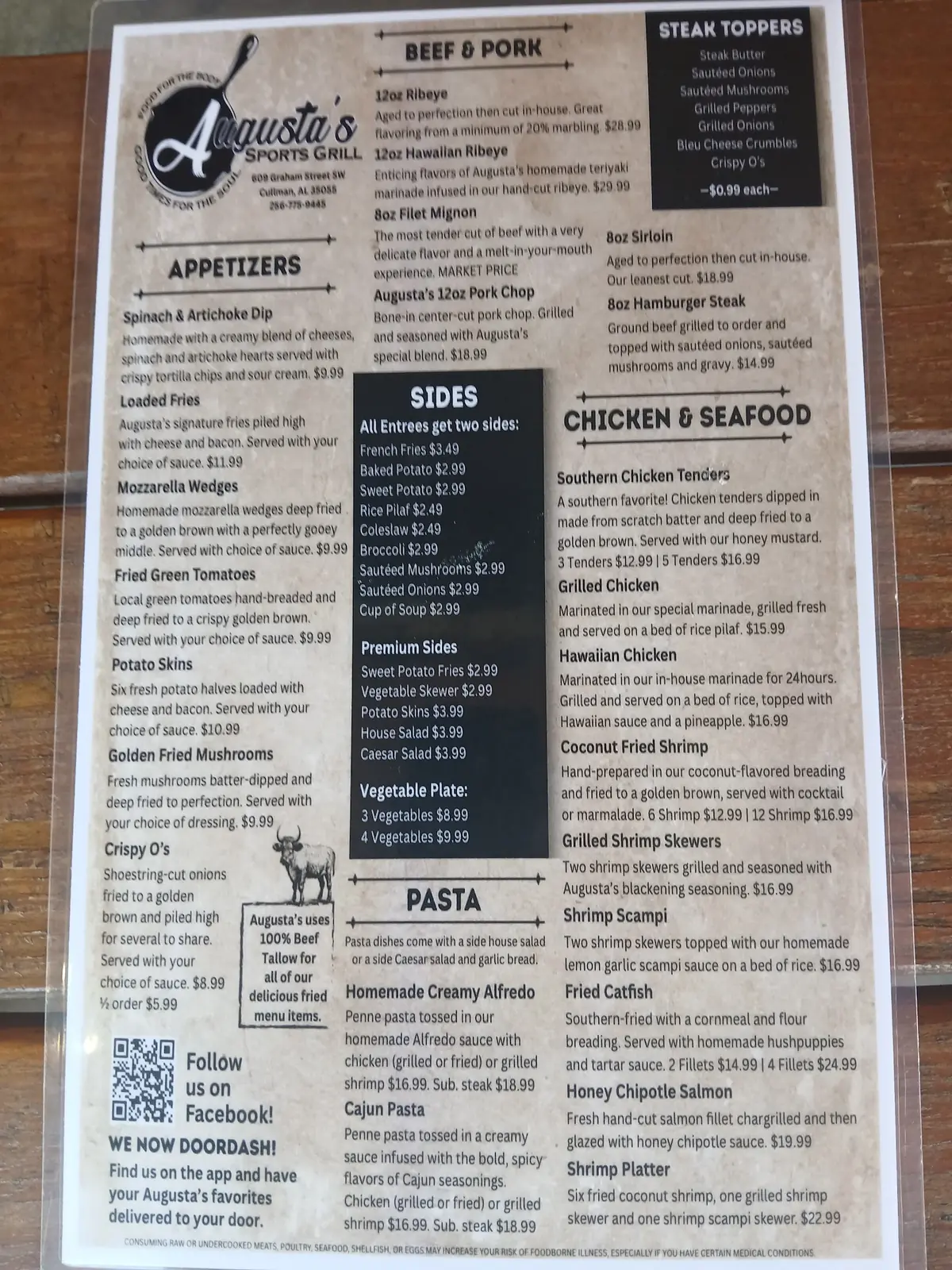 Augusta's Sports Grill photo (photo 1 of 3)