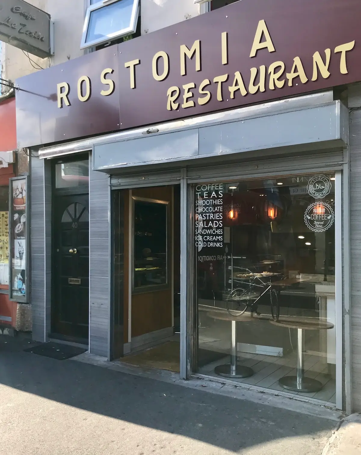 Rostomia London — Cafes in London