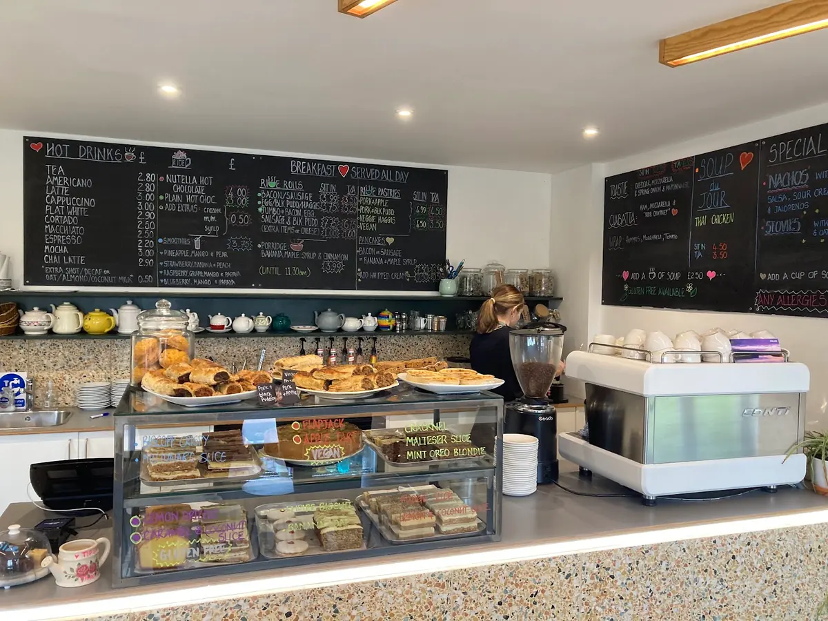 Inside Ride Coffee House, Banchory