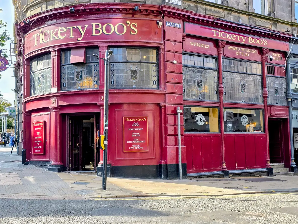 Inside Tickety Boo's, Dundee