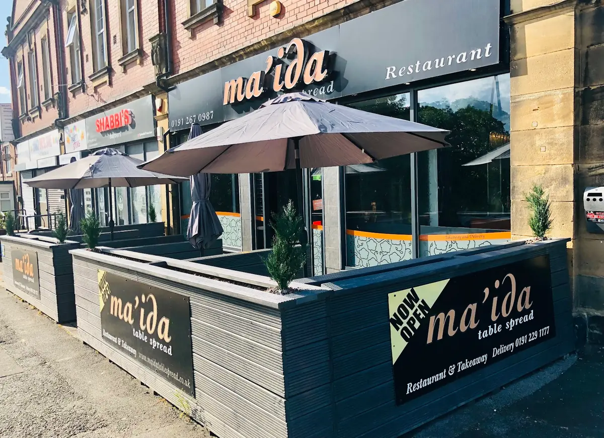Ma'ida Table Spread — Indian restaurants in Newcastle Upon Tyne