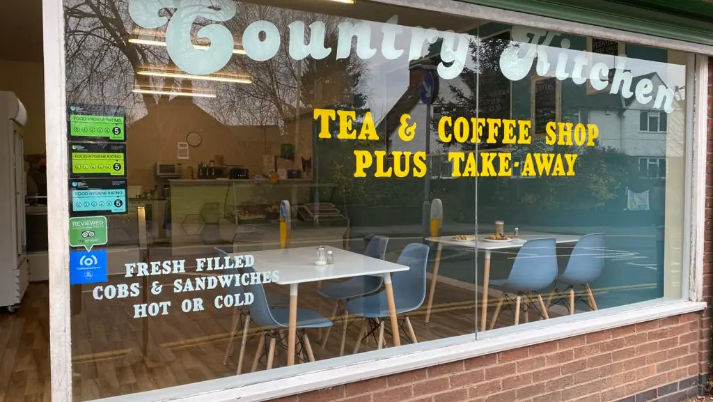 Inside The Country Kitchen Cafe, Leicester