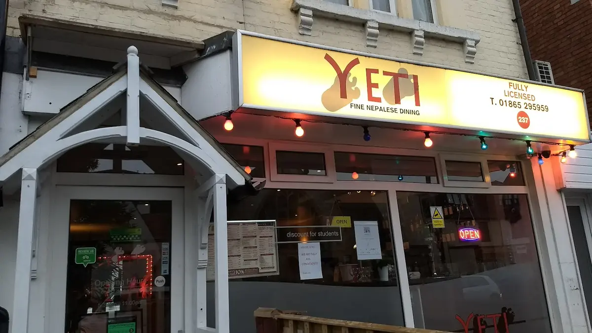Yeti (Oxford) — Restaurants in Oxford