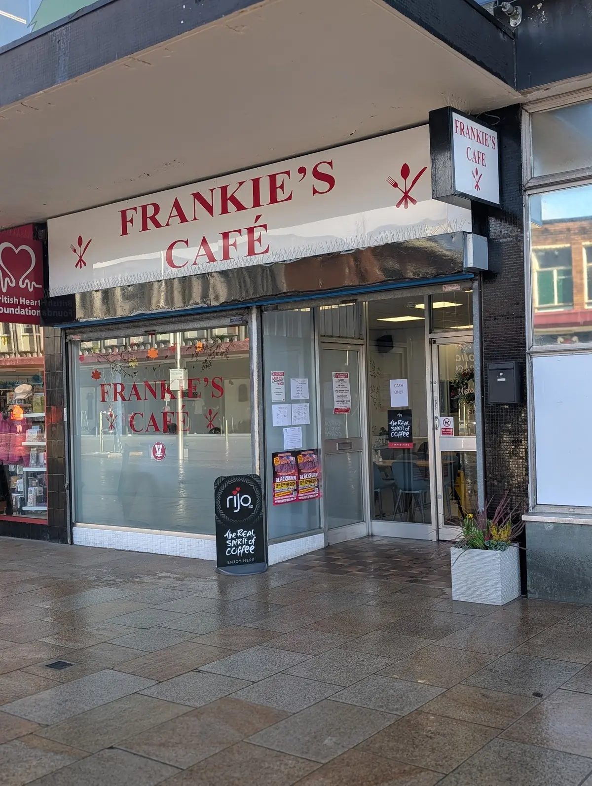 Frankies Cafe — Cafes in Accrington