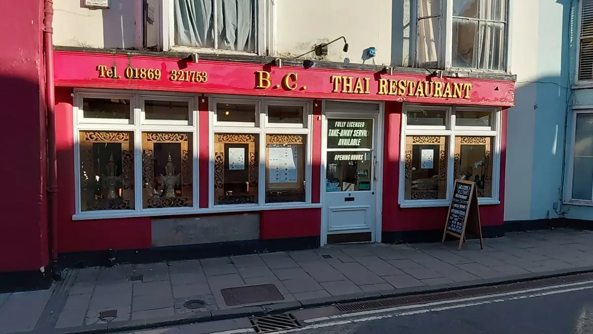 Inside BC Thai Restaurant, Bicester