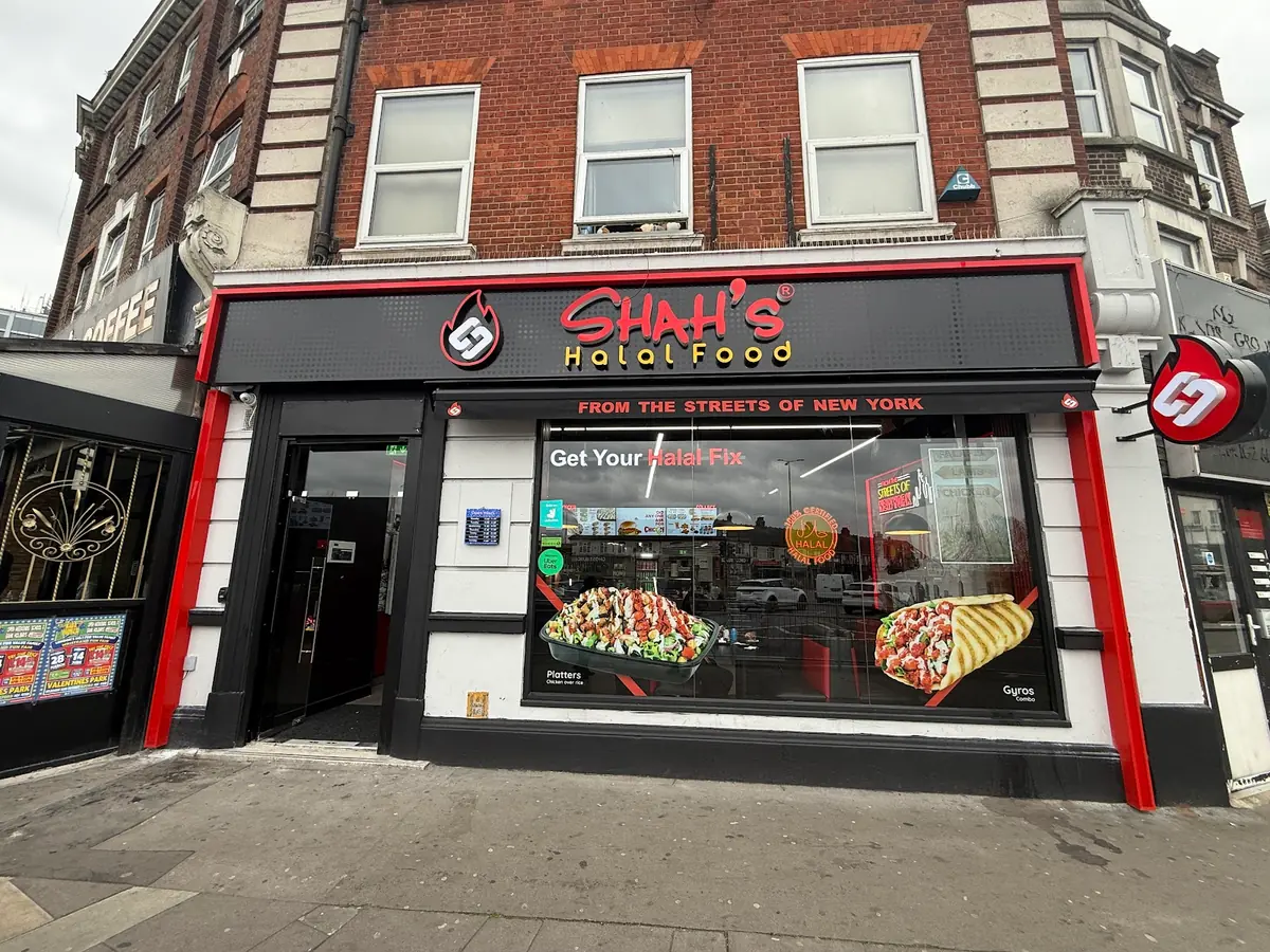 Inside Shah's Halal Food - Gants Hill, Ilford