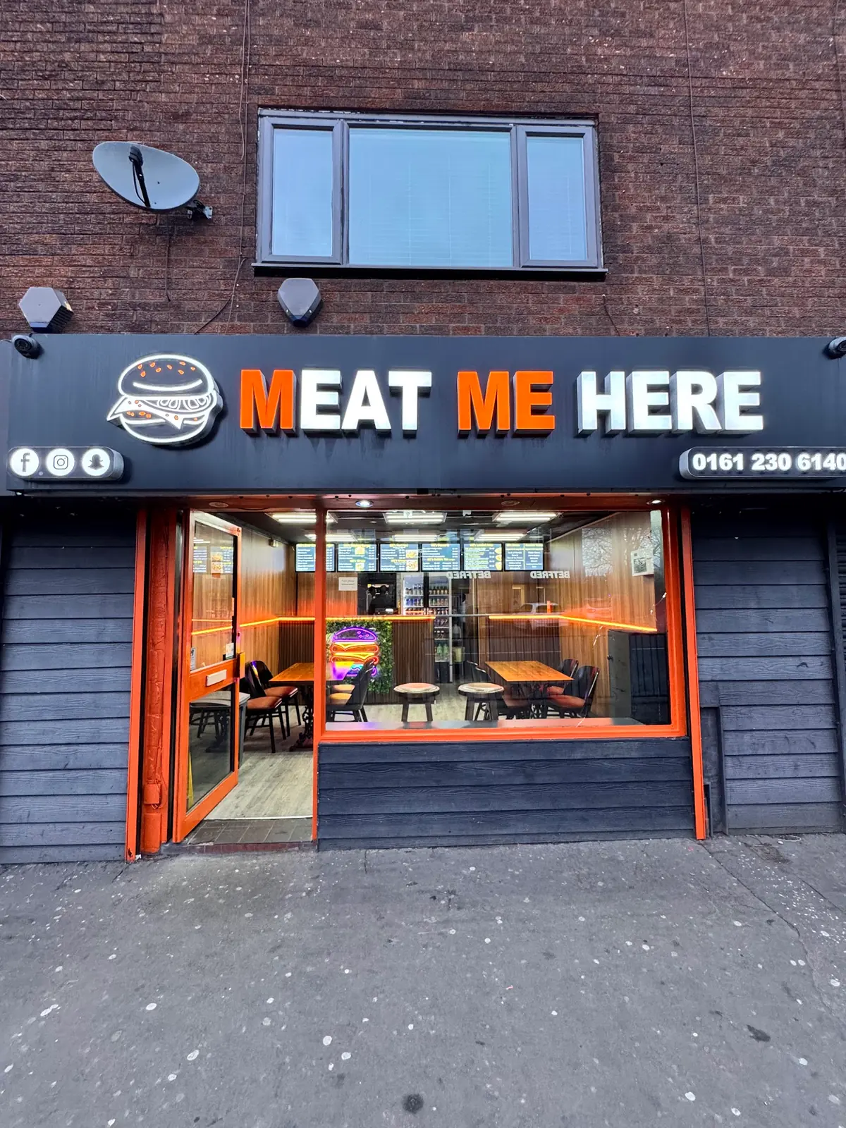 Meat Me Here — Burger Restaurants in Manchester