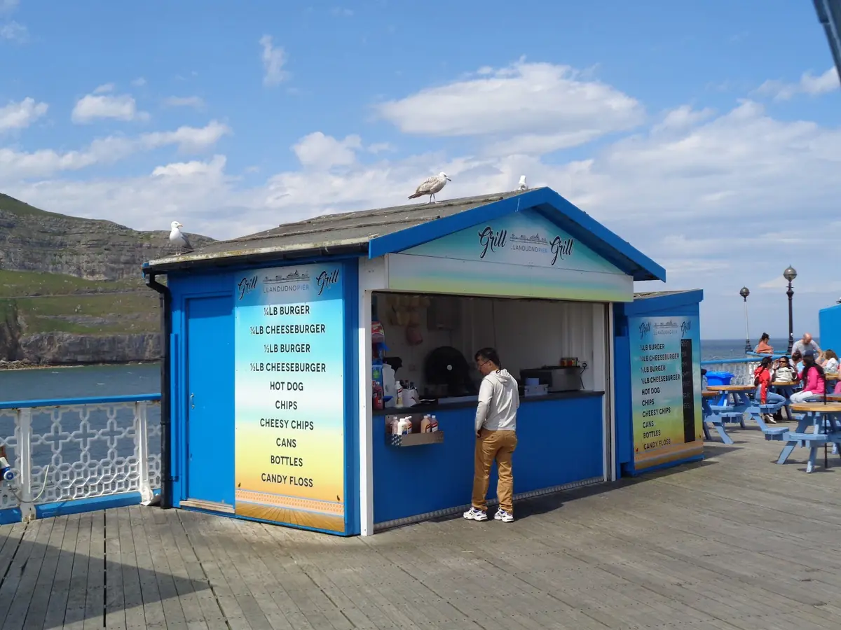 Pier Grill on The Deck — Fast Food in Llandudno