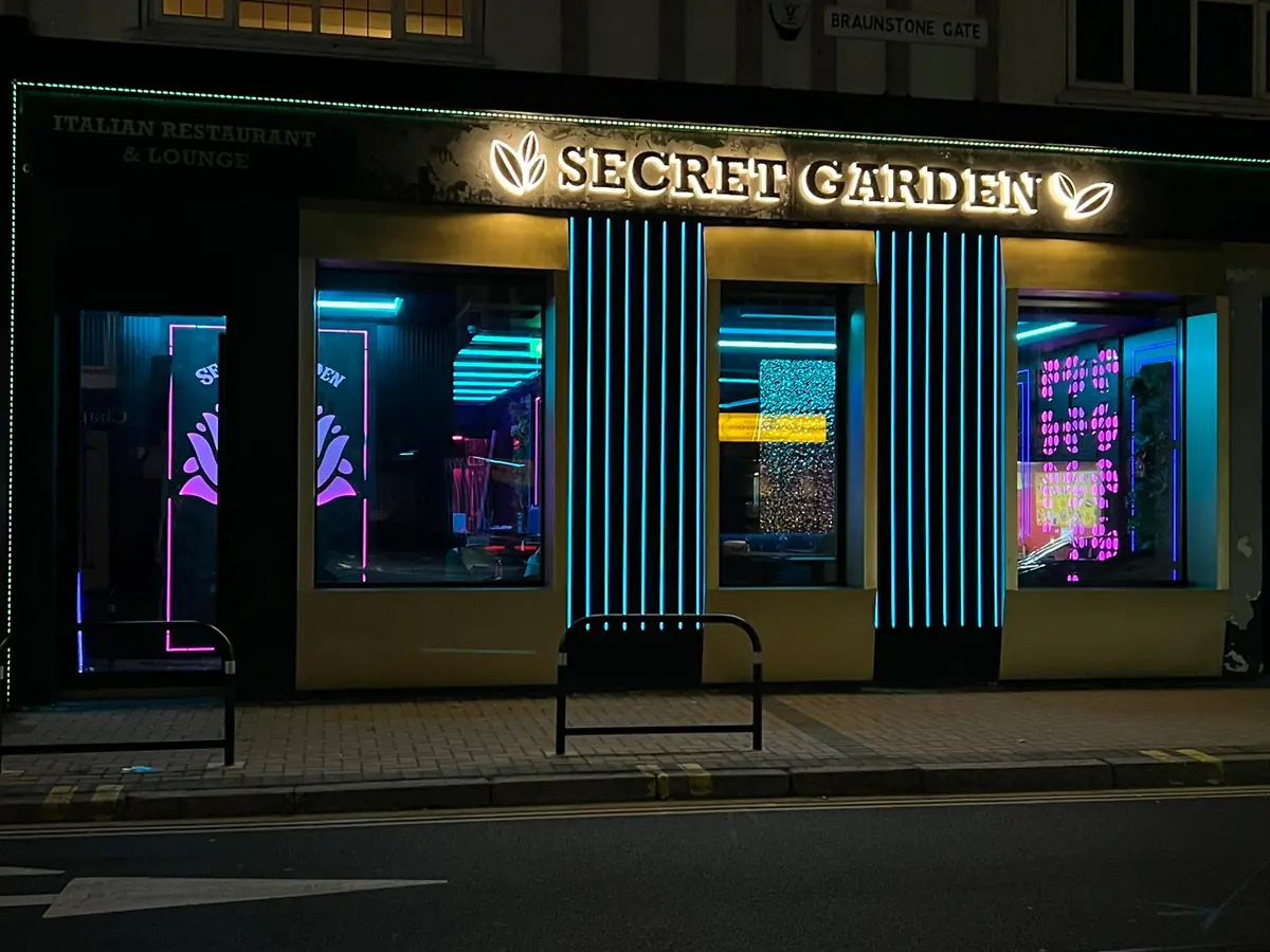 Secret Garden Bar & Lounge — Italian Restaurants in Leicester