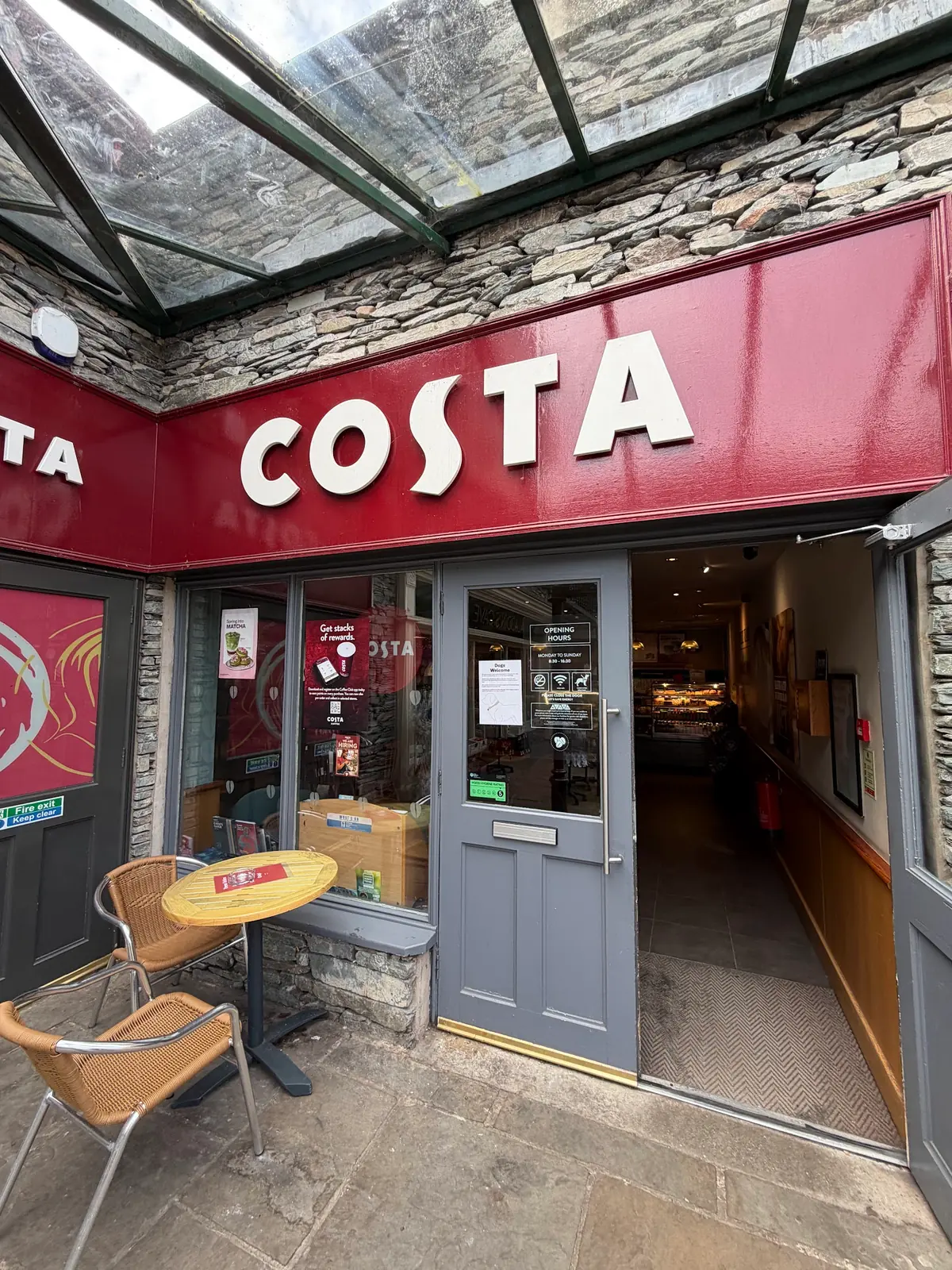 Costa Coffee — Coffee shops in Ambleside