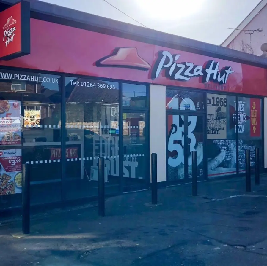 Inside Pizza Hut Andover, Andover