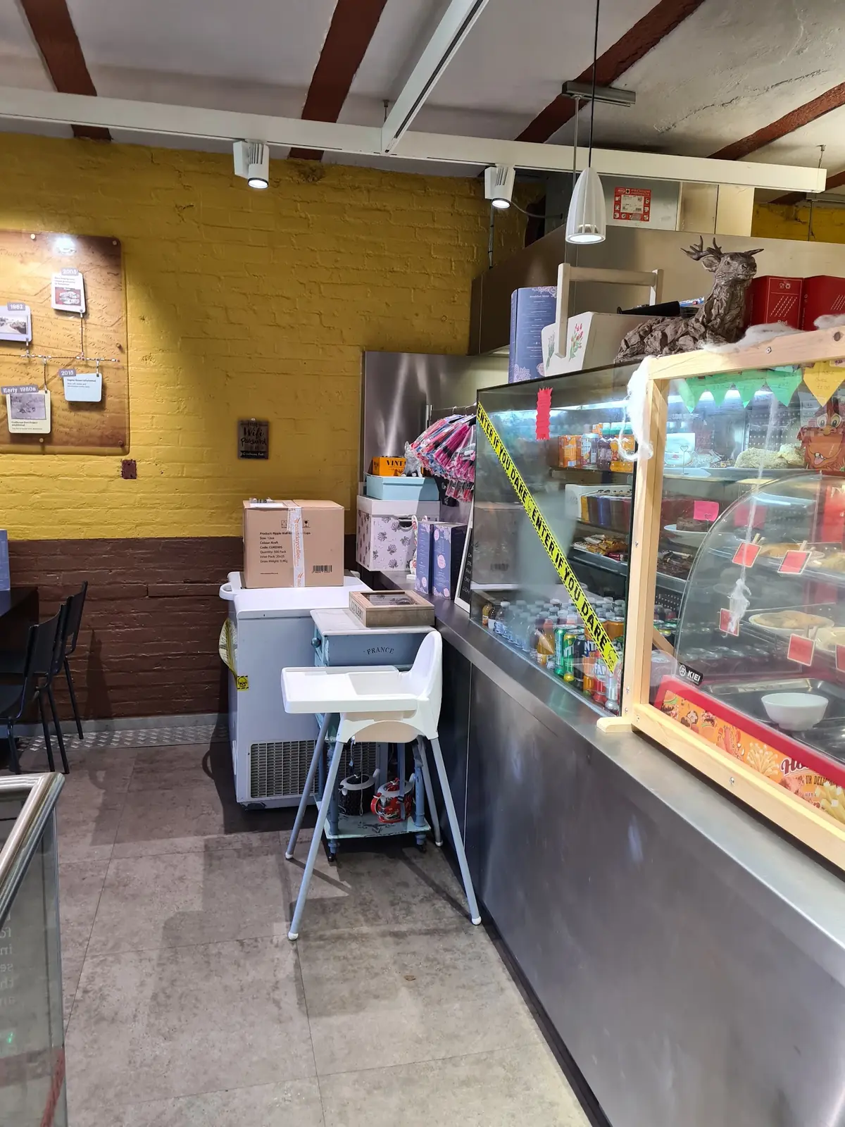 Engine Room Café at Coalhouse Fort