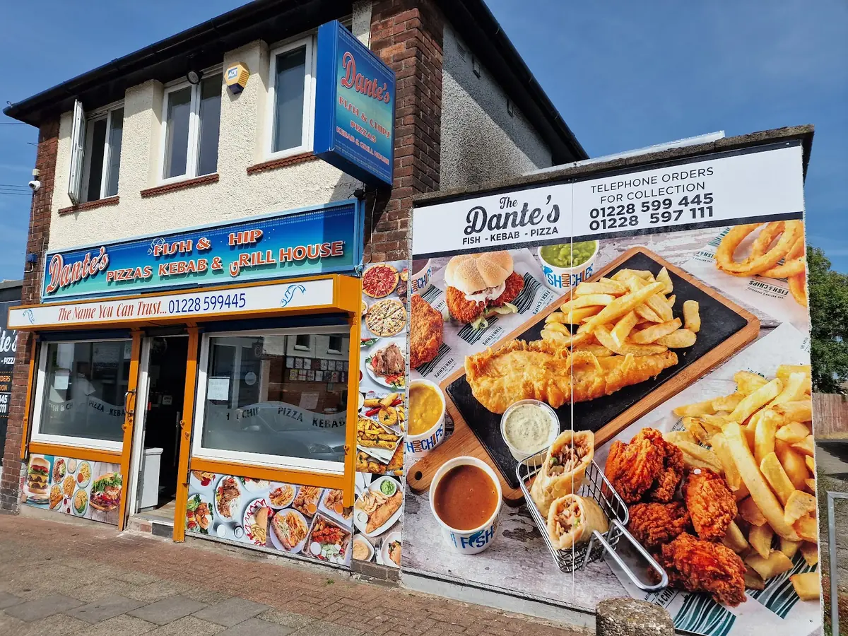 The Dante's Fish & Chips Pizza & Kebab Grill House