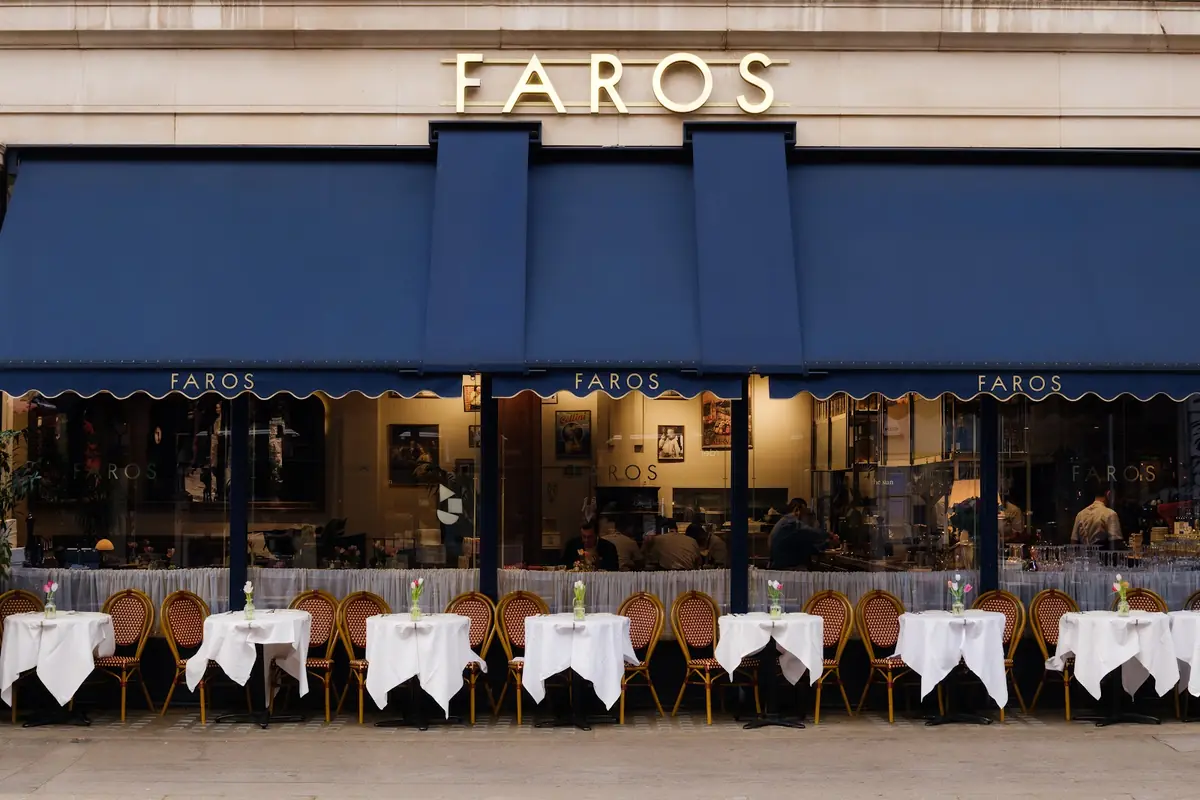 Faros Oxford Circus 🇮🇹 — Italian restaurants in London