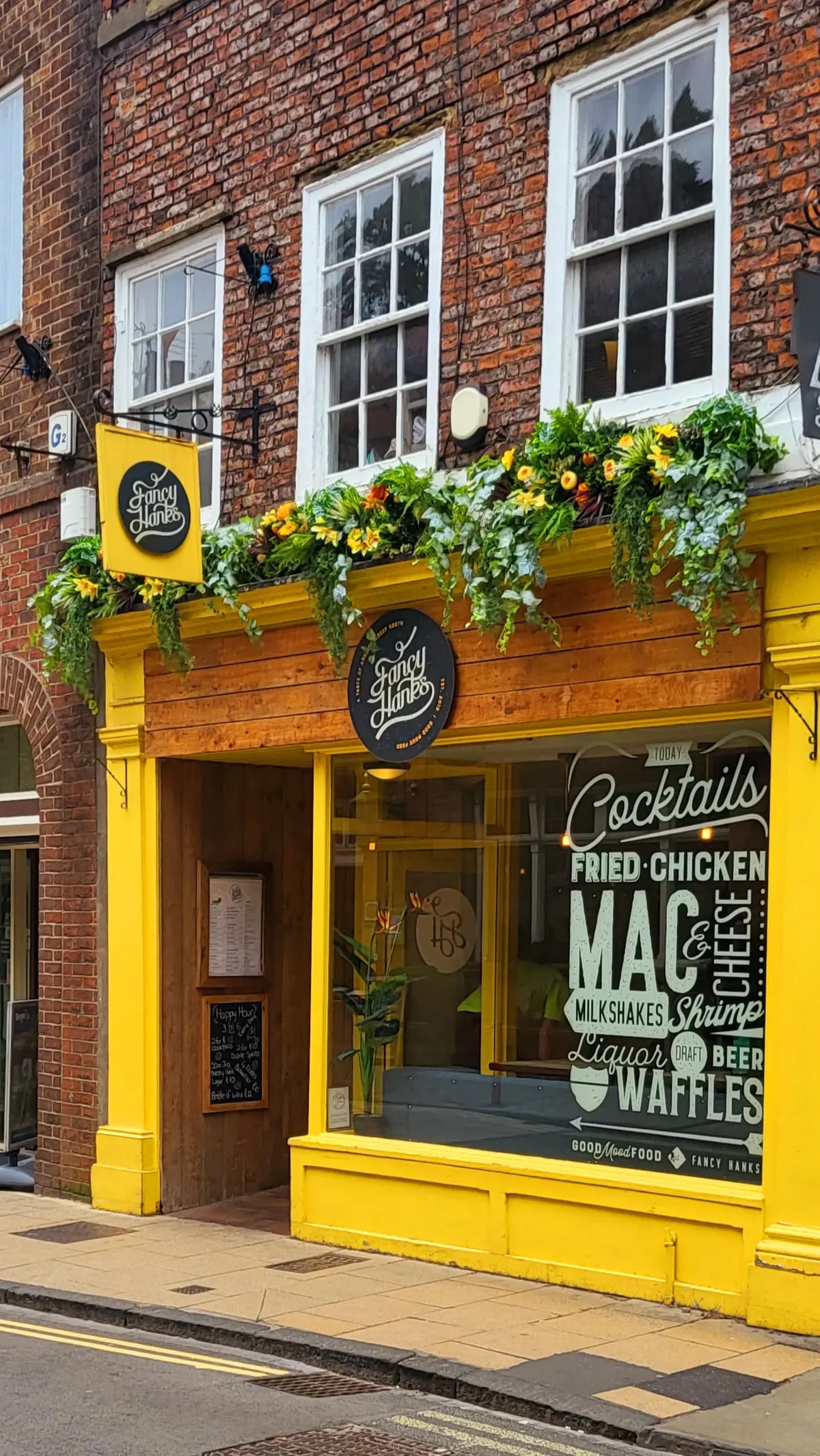 Inside Fancy Hank's Bar & Kitchen, York