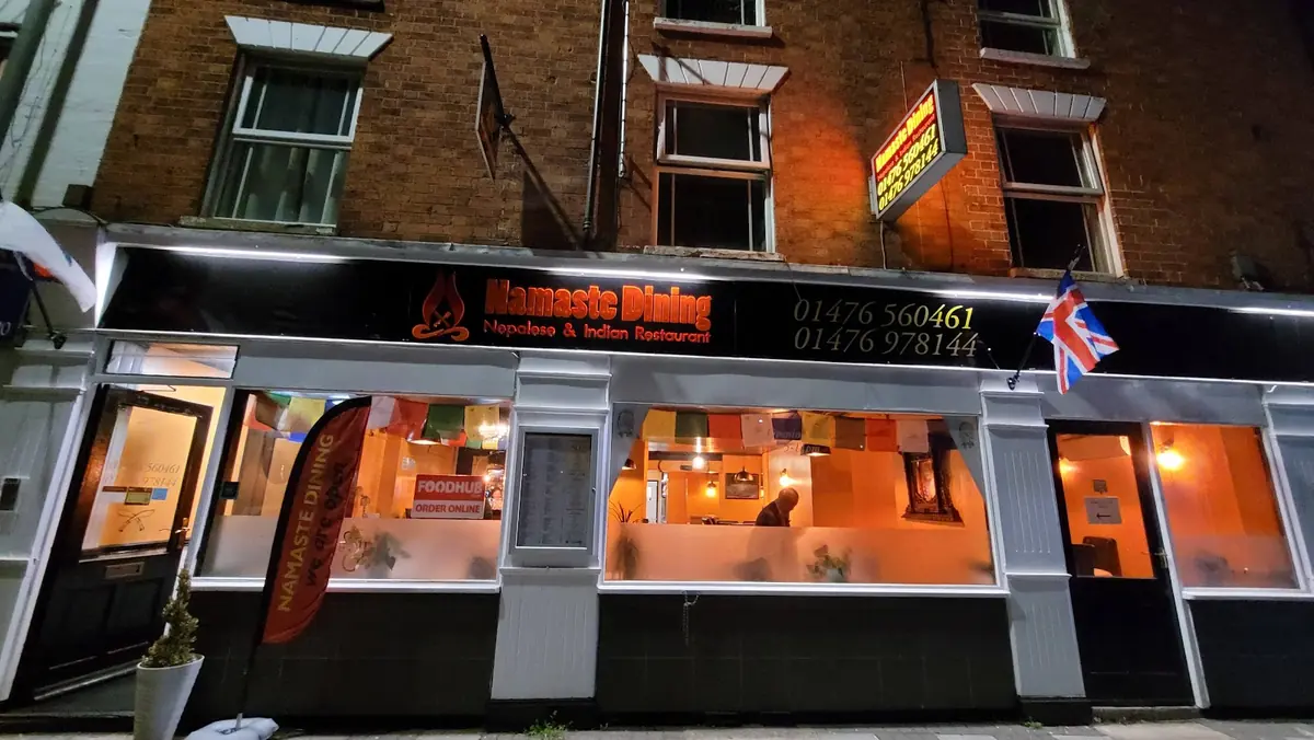 Inside Namaste Dining, Grantham