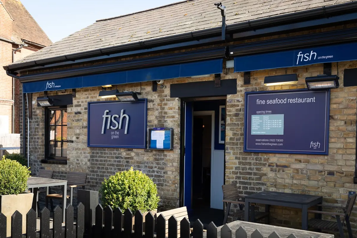 Inside Fish on the Green, Maidstone