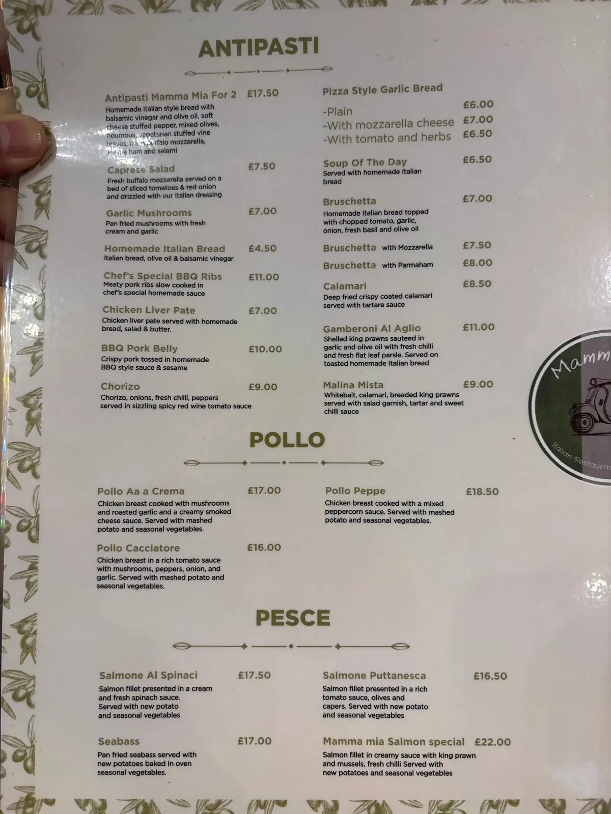 Mamma Mia Italian Restaurant photo (photo 2 of 3)
