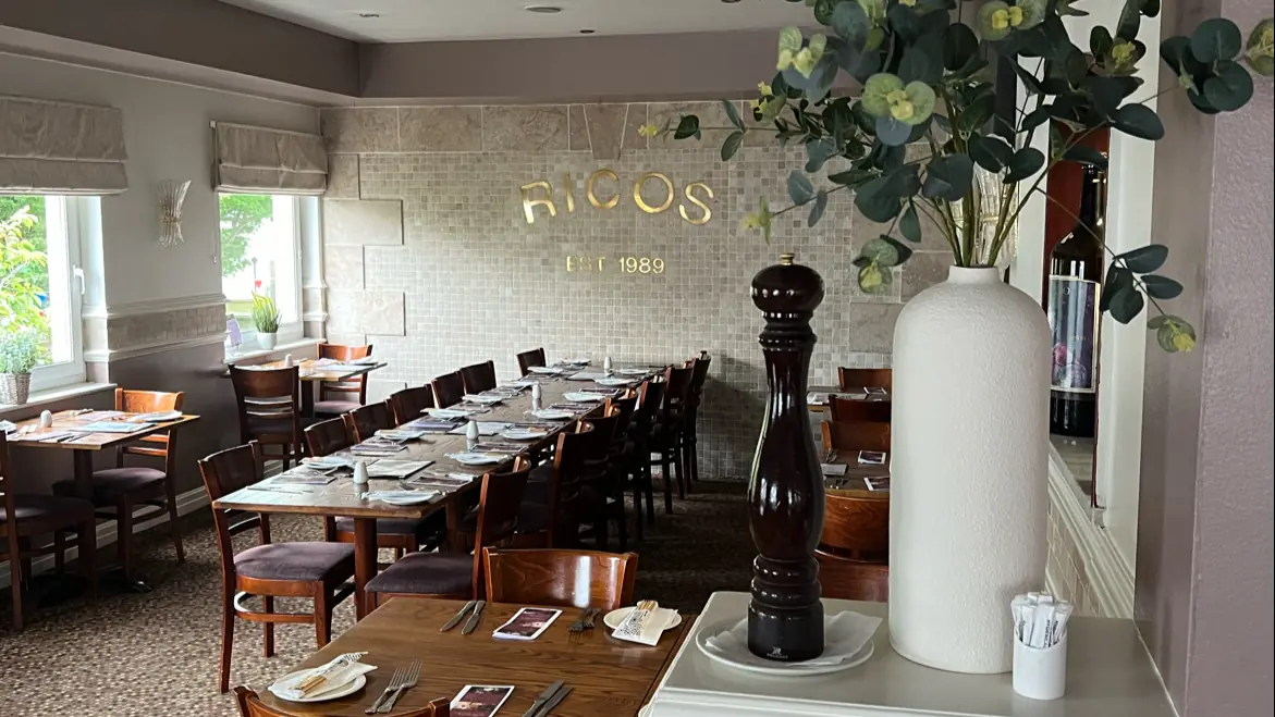 Rico's Restaurant — Restaurants in Poulton Le Fylde