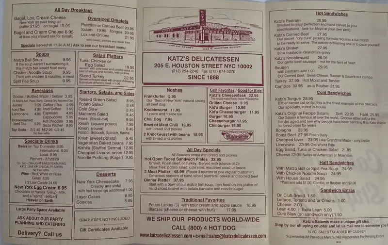 Katz's Delicatessen photo (photo 1 of 3)