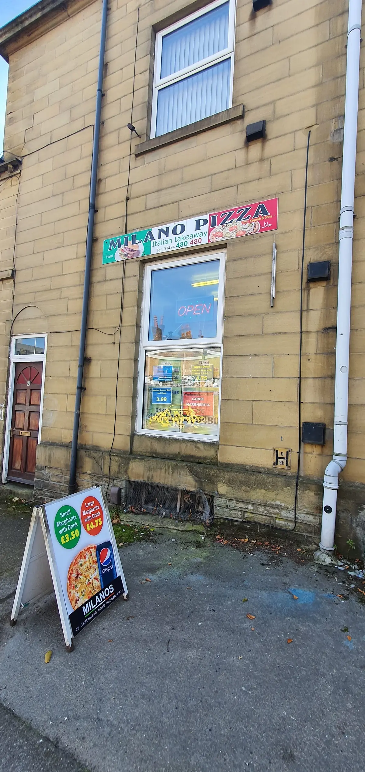 Milano Pizza — Pizza restaurants in Huddersfield