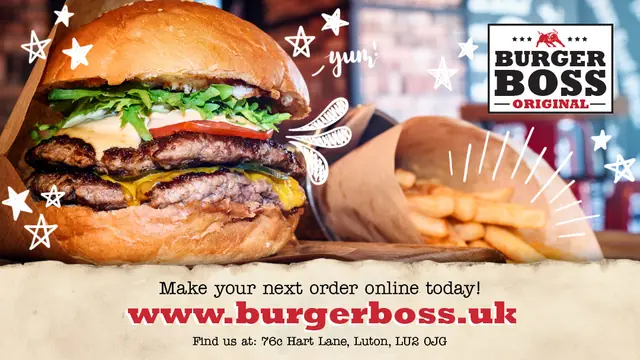Burger Boss (Luton) — Burger Restaurants in Luton