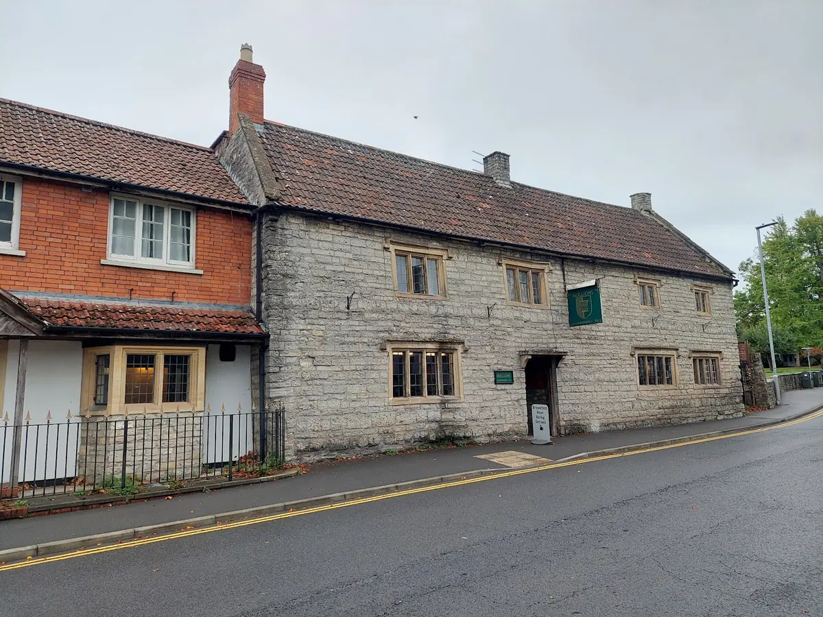 The King Alfred — Bars in Street