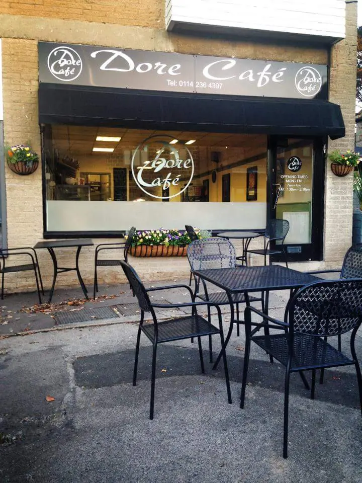 Inside Dore Cafe, Sheffield