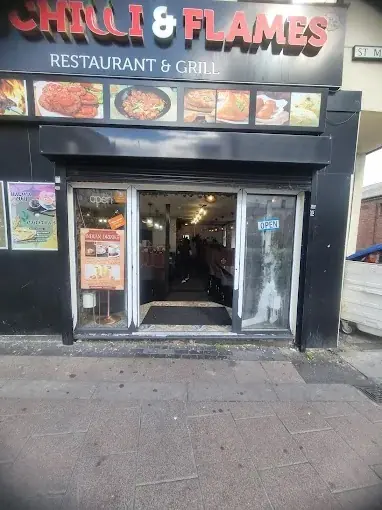 Red chilli and flame — Restaurants in Southampton