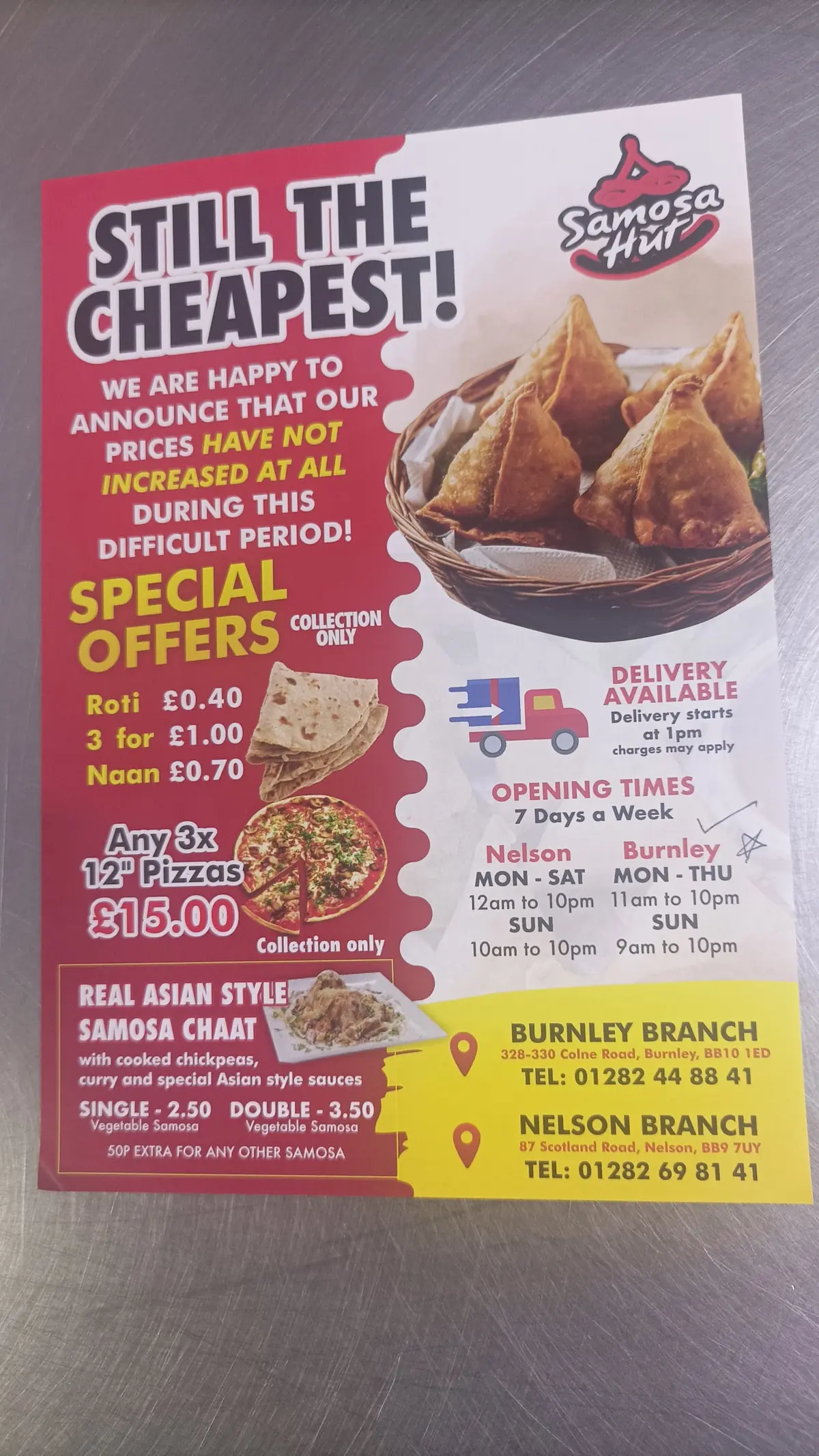Samosa Hut Burnley photo (photo 2 of 3)