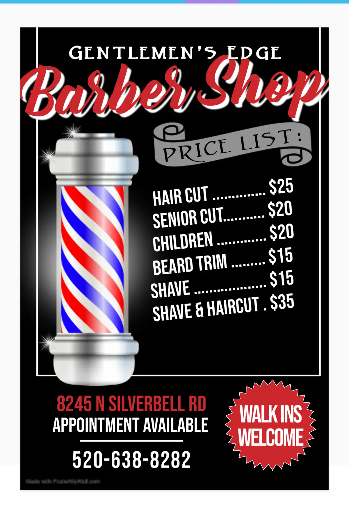 Gentlemen's Edge Barbershop photo (photo 3 of 3)