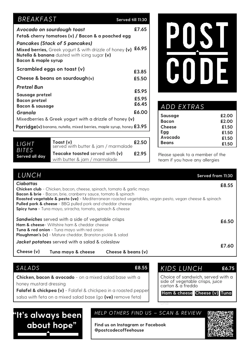 Postcode Coffee House photo (photo 1 of 3)