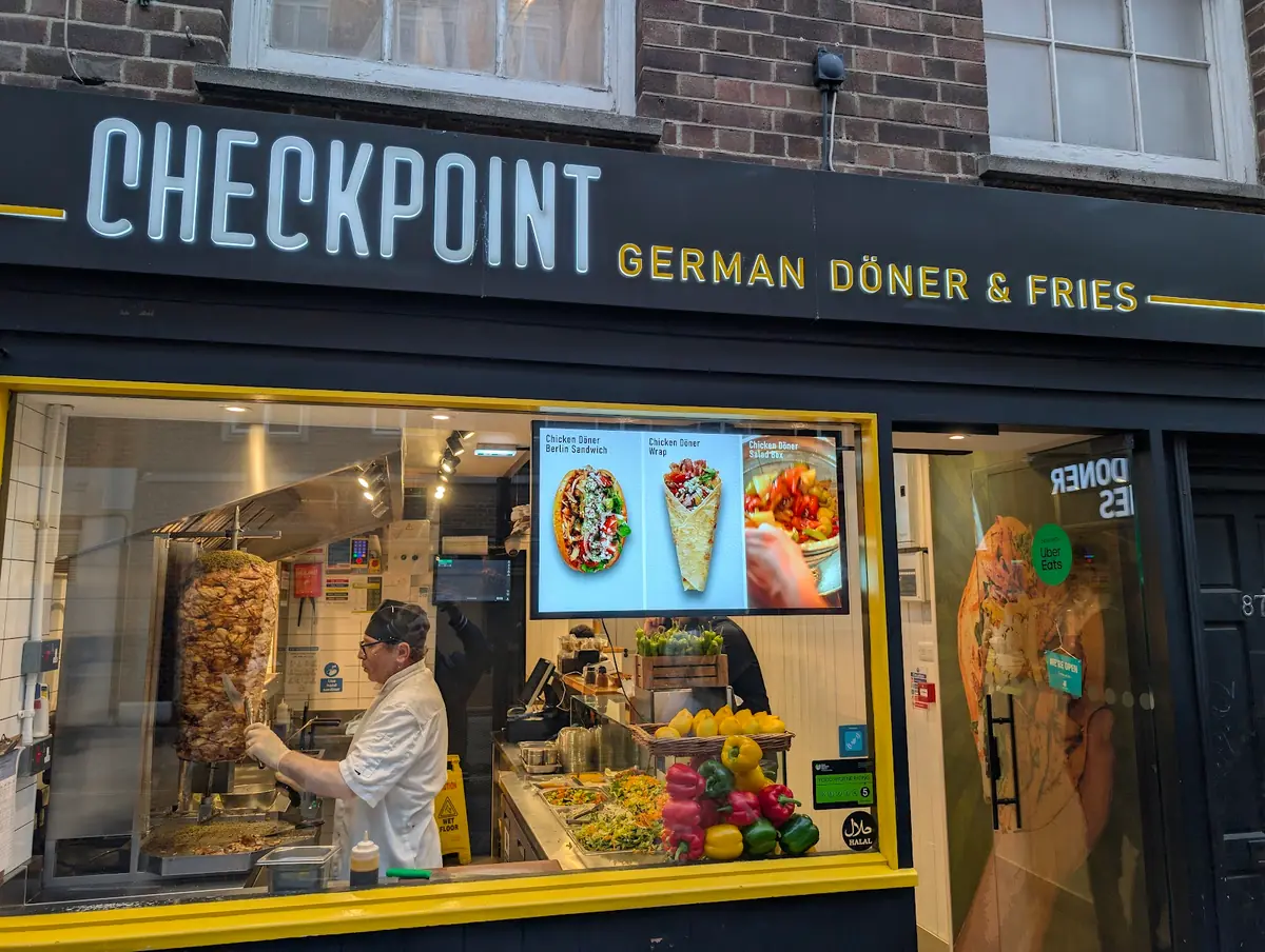 Checkpoint German Doner and Fries