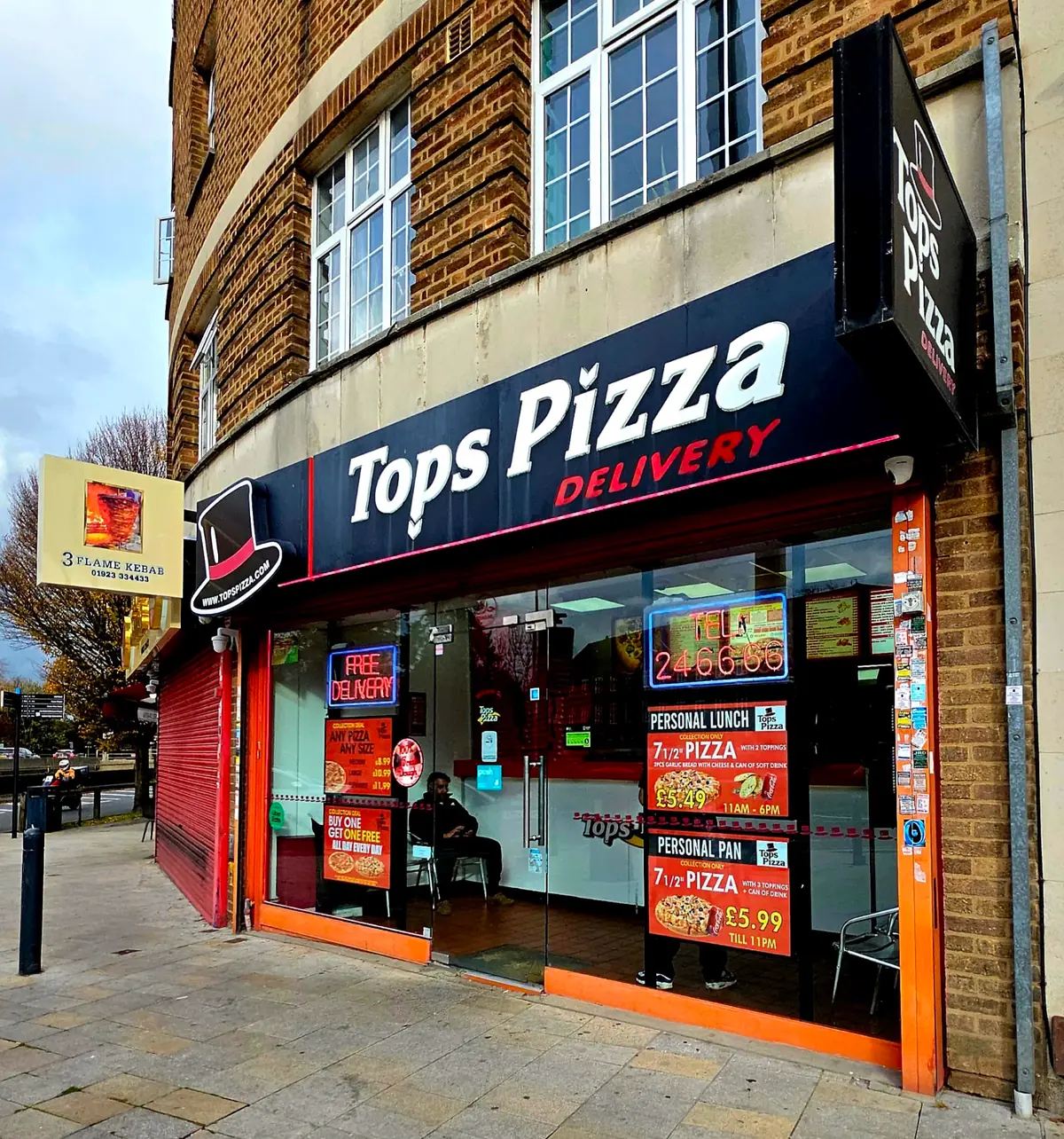 Tops Pizza — Pizza restaurants in Watford
