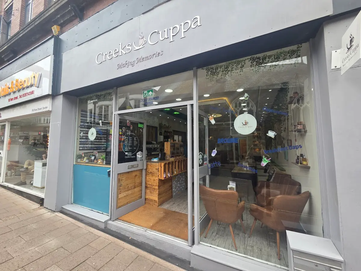 Creeks Cuppa — Coffee shops in Exeter