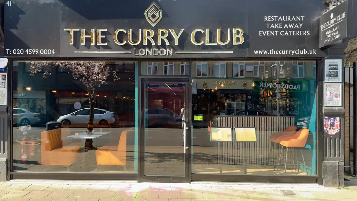 Inside The Curry Club London, Ilford