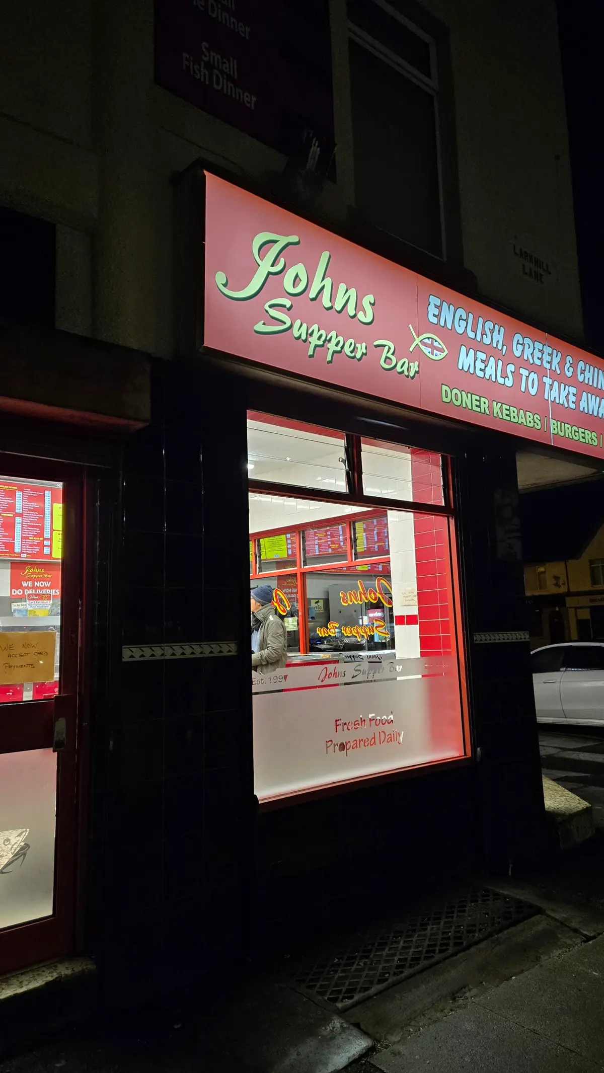 John's Supper Bar — Restaurants in Liverpool